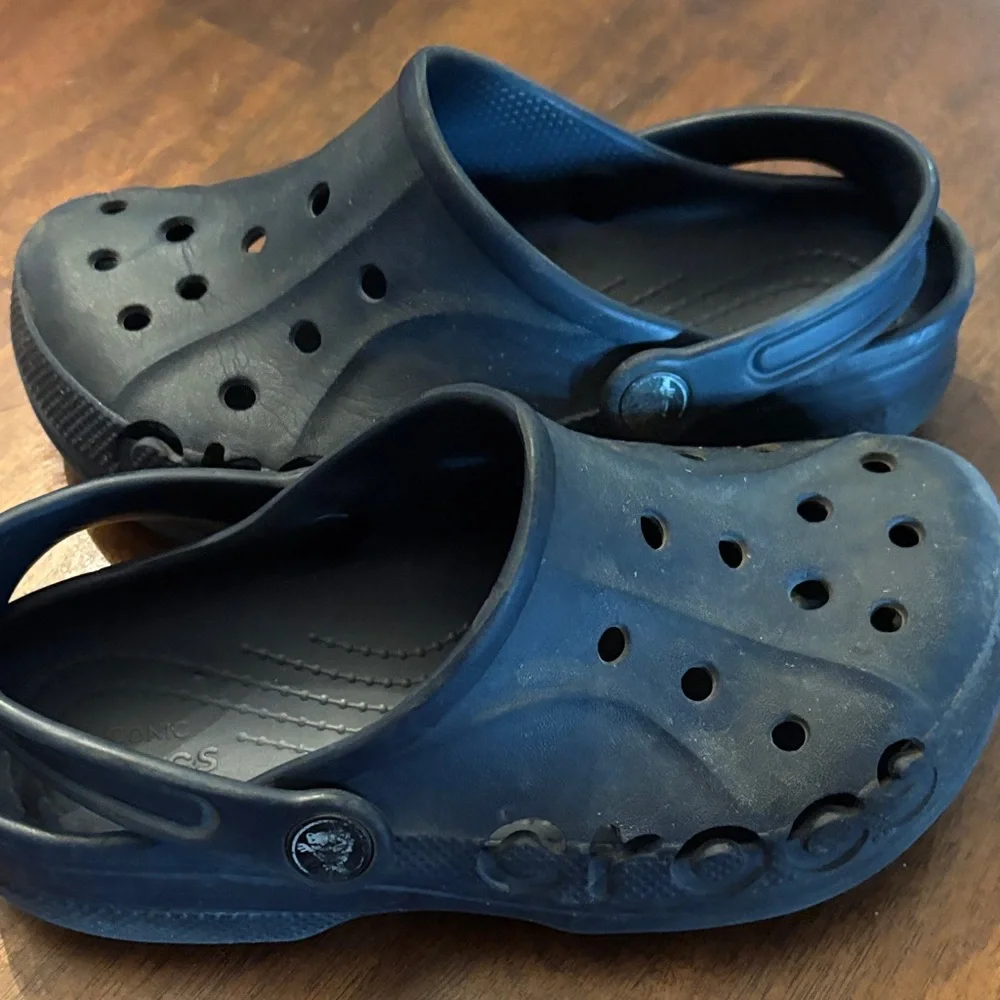 CROCS Kids Navy Water Shoes